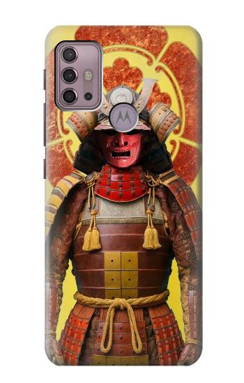 S4063 日本の戦士の侍の鎧 Japan Warrior Samurai Armor Motorola Moto G30, G20, G10 バックケース、フリップケース・カバー
