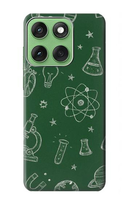 S4059 科学黒板グラフィック Science Chalkboard Graphic Motorola Edge 60 バックケース、フリップケース・カバー