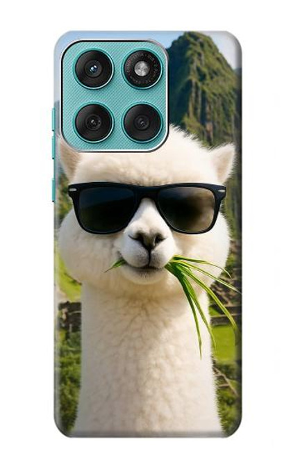 S4069 アルパカのサングラス Alpaca Sunglasses Motorola Edge 60 Fusion バックケース、フリップケース・カバー
