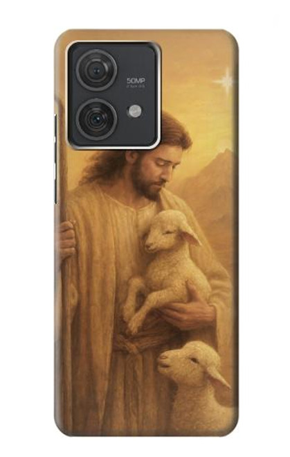 S4042 慈悲深いイエス Merciful Jesus Motorola Edge 40 Neo バックケース、フリップケース・カバー