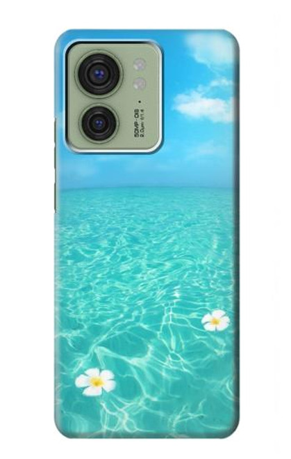 S4066 夏の海のビーチ Summer Ocean Beach Motorola Edge (2023), Edge 40 バックケース、フリップケース・カバー