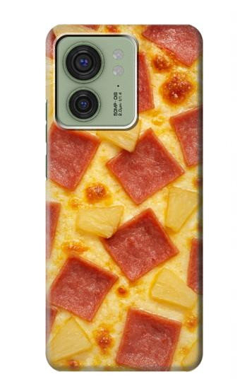 S4067 ハワイアンピザ Hawaiian Pizza Motorola Edge (2023), Edge 40 バックケース、フリップケース・カバー