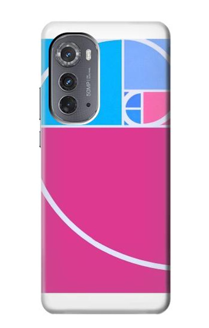 S4076 黄金比フィボナッチ螺旋 Golden Ratio Fibonacci Spiral Motorola Edge (2022) バックケース、フリップケース・カバー