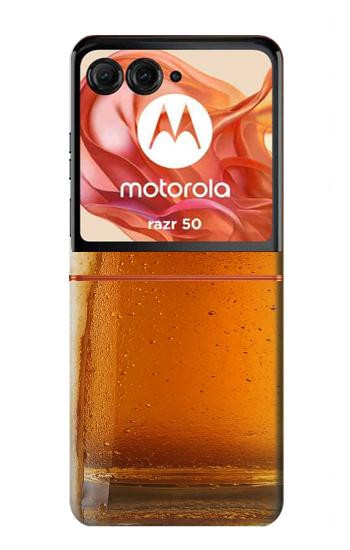 S4070 ビールグラス Beer Glass Motorola Razr 50 バックケース、フリップケース・カバー