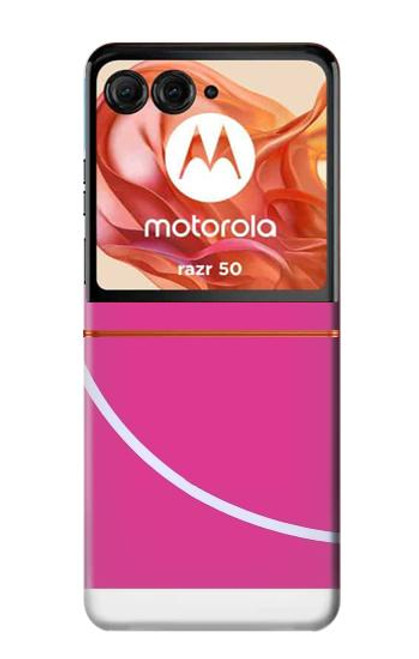 S4076 黄金比フィボナッチ螺旋 Golden Ratio Fibonacci Spiral Motorola Razr 50 バックケース、フリップケース・カバー