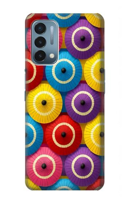 S4065 蛇の目傘柄 Snake Eye Umbrella Pattern OnePlus Nord N200 5G バックケース、フリップケース・カバー