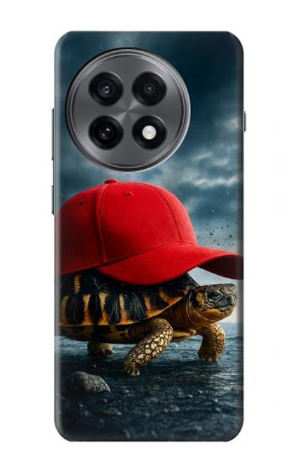 S4056 マダガスカルのカメの赤い帽子 Madagascar Turtle Red Cap OnePlus 13R バックケース、フリップケース・カバー