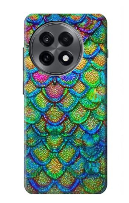 S4071 カラフルな人魚の鱗 Colorful Mermaid Scale OnePlus 13R バックケース、フリップケース・カバー