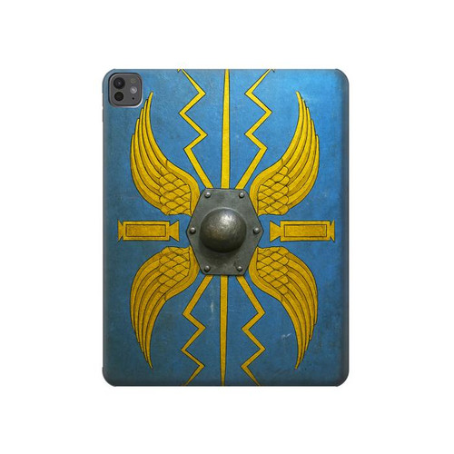 S4052 青いローマの盾 Blue Roman Shield iPad Pro 13 (2024,2025) タブレットケース