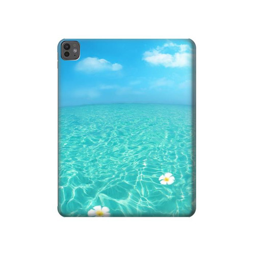 S4066 夏の海のビーチ Summer Ocean Beach iPad Pro 13 (2024,2025), Air 13 2026 タブレットケース