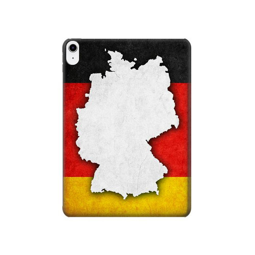 S4055 ドイツ国旗 Germany Flag iPad 10.9 (2025,2022) タブレットケース