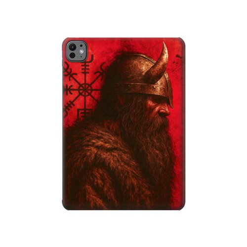 S4039 バイキングの戦士 Viking Warrior iPad Air (2020, 2022), Air 11 (2024,2025,2026), Pro 11 (2022) タブレットケース