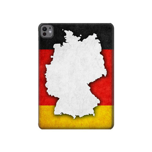S4055 ドイツ国旗 Germany Flag iPad Air (2020, 2022), Air 11 (2024,2025,2026), Pro 11 (2022) タブレットケース