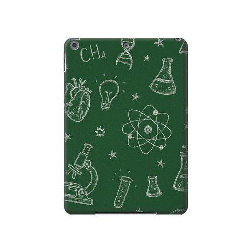 S4059 科学黒板グラフィック Science Chalkboard Graphic iPad 10.2 (2021,2020,2019), iPad 9 8 7 タブレットケース
