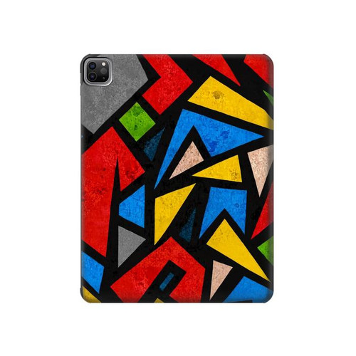 S4044 ストリートアートの抽象的なグラフィック Street Art Abstract Graphics iPad Pro 12.9 (2022, 2021, 2020, 2018), iPad Air 13 (2025, 2024) タブレットケース