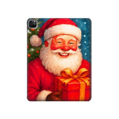 S4046 ハッピーサンタ Happy Santa iPad Pro 12.9 (2022, 2021, 2020, 2018), iPad Air 13 (2025, 2024) タブレットケース