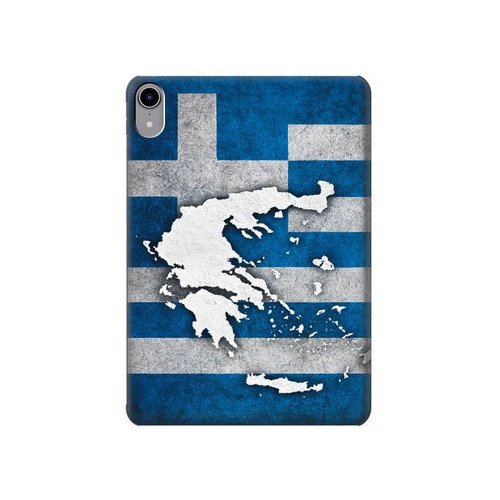 S4074 ギリシャの国旗 The Flag of Greece iPad mini 6 7, iPad mini (2021,2024) タブレットケース