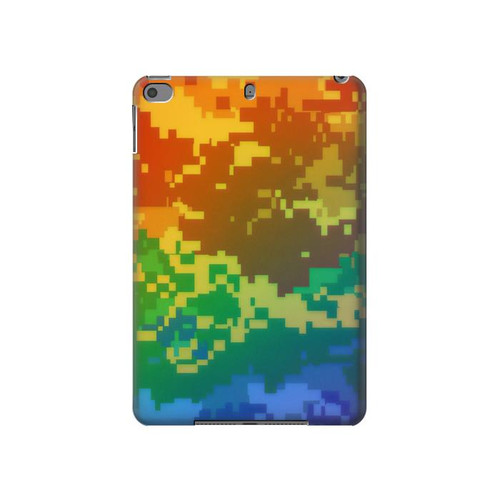 S4047 LGBTQカモフラージュ LGBTQ Camouflage iPad mini 4, iPad mini 5, iPad mini 5 (2019) タブレットケース