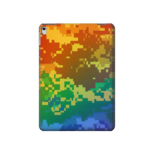 S4047 LGBTQカモフラージュ LGBTQ Camouflage iPad 9.7 (2017,2018), iPad 6, iPad 5 タブレットケース