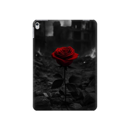 S4048 赤いバラの遺跡 Red Rose Ruins iPad 9.7 (2017,2018), iPad 6, iPad 5 タブレットケース