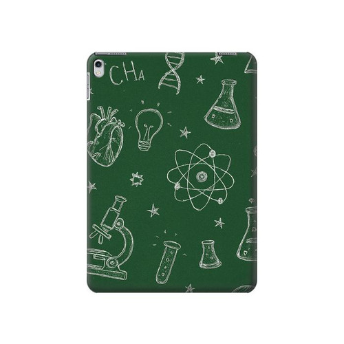 S4059 科学黒板グラフィック Science Chalkboard Graphic iPad 9.7 (2017,2018), iPad 6, iPad 5 タブレットケース