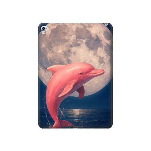S4045 イルカの月夜 Dolphin Moon Night iPad Pro 12.9 (2015,2017) タブレットケース