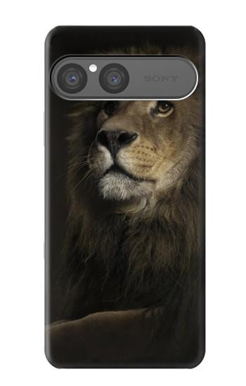 S0472 ライオン Lion Sony Xperia 10 VII, 10 VIII バックケース、フリップケース・カバー