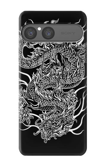 S1943 ドラゴンタトゥー Dragon Tattoo Sony Xperia 10 VII, 10 VIII バックケース、フリップケース・カバー