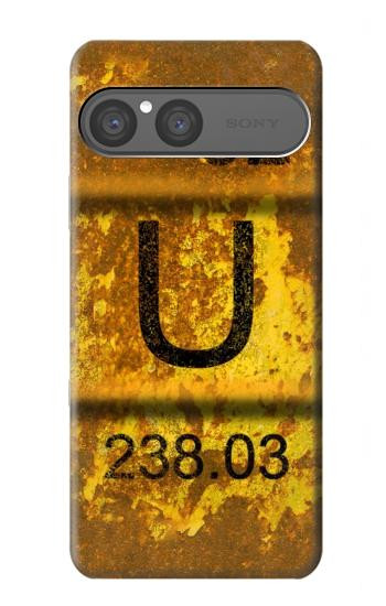 S2447 原子力古いさびたウラン廃棄物バレル Nuclear Old Rusty Uranium Waste Barrel Sony Xperia 10 VII バックケース、フリップケース・カバー