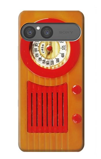 S2780 ヴィンテージオレンジベークライトラジオ Vintage Orange Bakelite Radio Sony Xperia 10 VII バックケース、フリップケース・カバー
