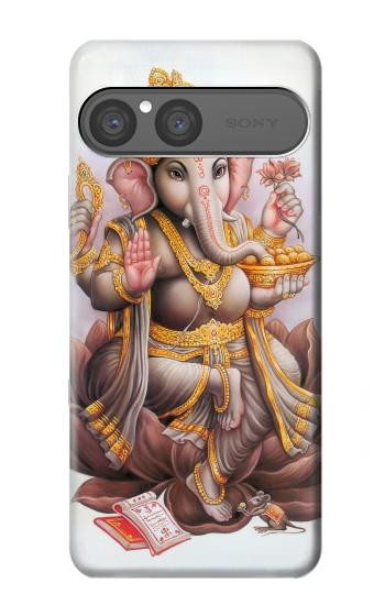 S2820 ヒンズー教神ガネーシャ Hindu God Ganesha Ganapati Vinayaka Sony Xperia 10 VII バックケース、フリップケース・カバー