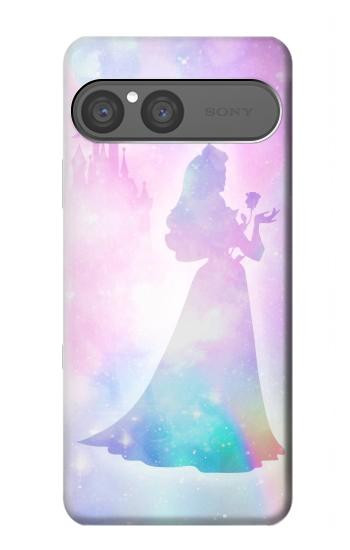 S2992 プリンセスパステルシルエット Princess Pastel Silhouette Sony Xperia 10 VII バックケース、フリップケース・カバー
