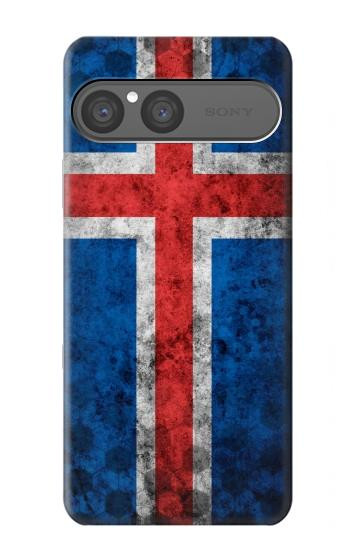 S3000 アイスランドサッカー Iceland Football Soccer Flag Sony Xperia 10 VII バックケース、フリップケース・カバー