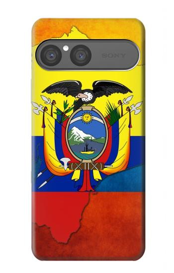 S3020 エクアドルの旗 Ecuador Flag Sony Xperia 10 VII バックケース、フリップケース・カバー