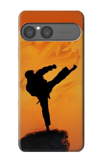 S3024 空手の戦闘機 Karate Fighter Sony Xperia 10 VII バックケース、フリップケース・カバー