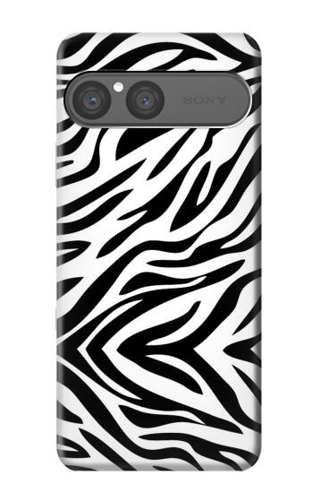 S3056 シマウマスキングラフィックプリント Zebra Skin Texture Graphic Printed Sony Xperia 10 VII バックケース、フリップケース・カバー