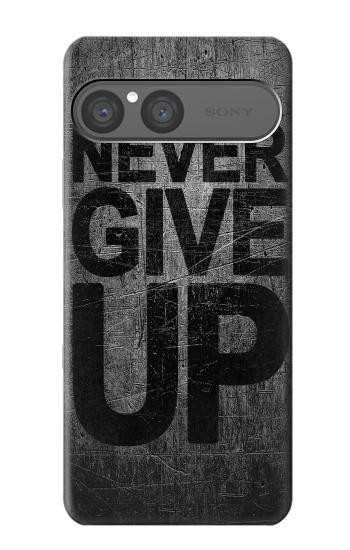 S3367 諦めないで Never Give Up Sony Xperia 10 VII バックケース、フリップケース・カバー