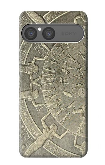 S3396 デンデラ星座古代エジプト Dendera Zodiac Ancient Egypt Sony Xperia 10 VII バックケース、フリップケース・カバー