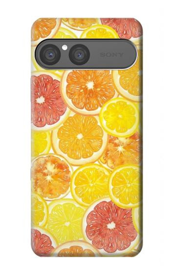 S3408 レモン Lemon Sony Xperia 10 VII バックケース、フリップケース・カバー