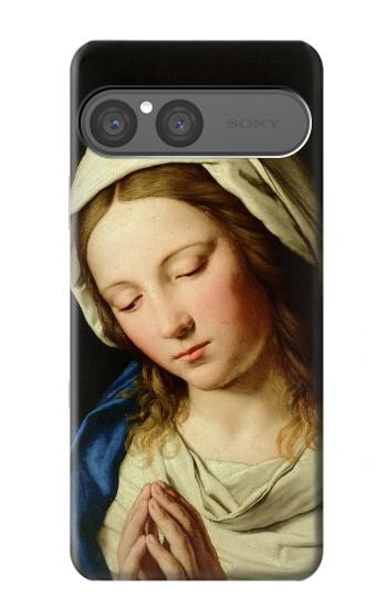 S3476 聖母マリアの祈り Virgin Mary Prayer Sony Xperia 10 VII バックケース、フリップケース・カバー