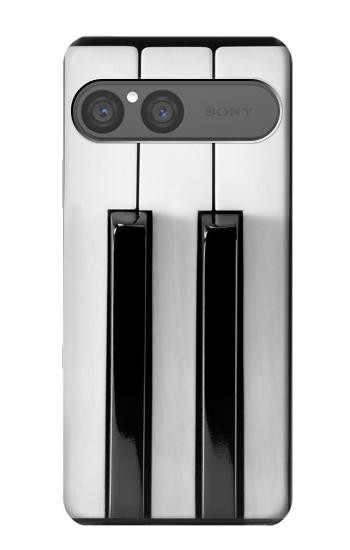 S3524 ピアノキーボード Piano Keyboard Sony Xperia 10 VII バックケース、フリップケース・カバー