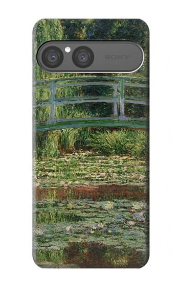 S3674 クロードモネ歩道橋とスイレンプール Claude Monet Footbridge and Water Lily Pool Sony Xperia 10 VII バックケース、フリップケース・カバー