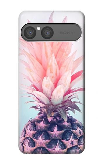 S3711 ピンクパイナップル Pink Pineapple Sony Xperia 10 VII バックケース、フリップケース・カバー