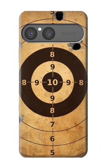 S3894 ペーパーガン射撃標的 Paper Gun Shooting Target Sony Xperia 10 VII バックケース、フリップケース・カバー