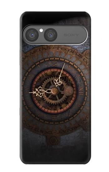 S3908 ヴィンテージ時計 Vintage Clock Sony Xperia 10 VII バックケース、フリップケース・カバー