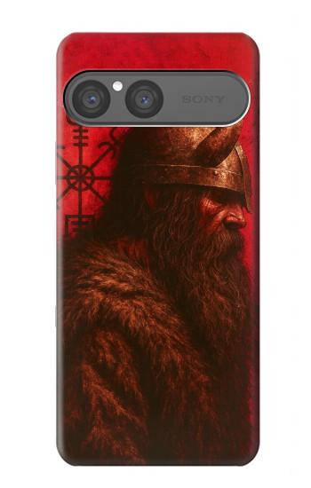 S4039 バイキングの戦士 Viking Warrior Sony Xperia 10 VII バックケース、フリップケース・カバー