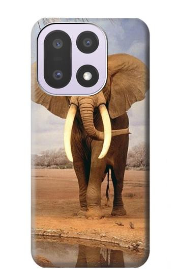 S0310 アフリカゾウ African Elephant OnePlus 15 バックケース、フリップケース・カバー