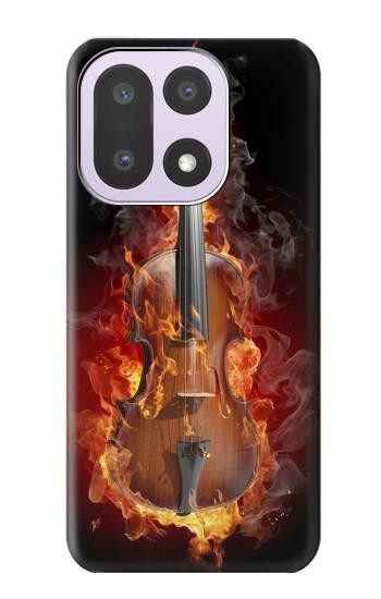 S0864 火ヴァイオリン Fire Violin OnePlus 15 バックケース、フリップケース・カバー