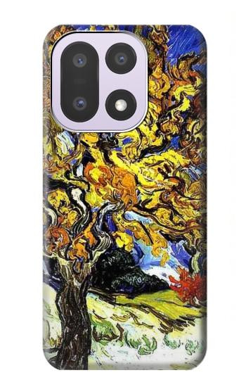 S0902 桑の木 フィンセント・ファン・ゴッホ Mulberry Tree Van Gogh OnePlus 15 バックケース、フリップケース・カバー