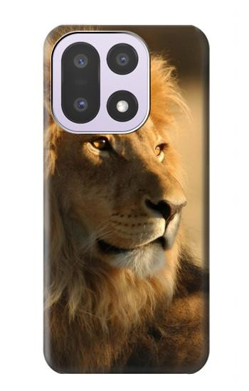 S1046 ライオン 森の王 Lion King of Forest OnePlus 15 バックケース、フリップケース・カバー